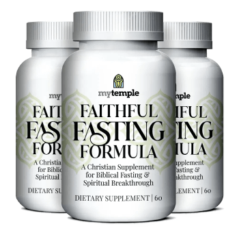 Faithful Fasting Formula supplement bottle